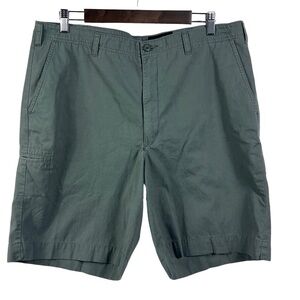 Eddie Bauer Men's 38 Cargo Shorts Khaki 100% Cotton